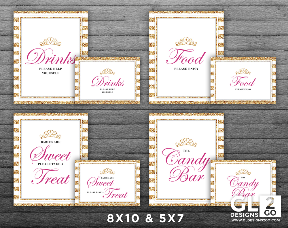 table-signs-pack2-princess